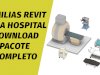 Familias de hospital para revit