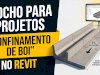 Projeto de cocho para confinamentode bois