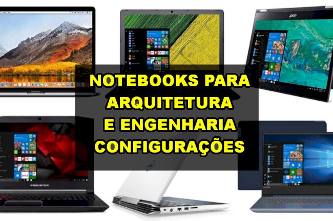 Notebooks para arquitetura e engenharia