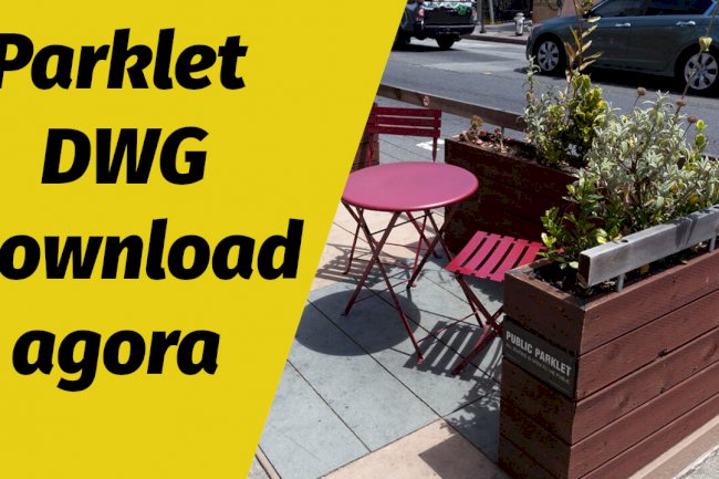Parklet dwg Download agora 