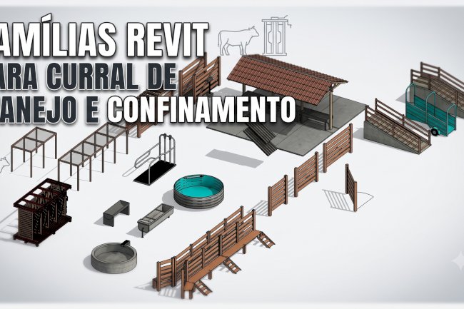 Famílias Revit para Agropecuária