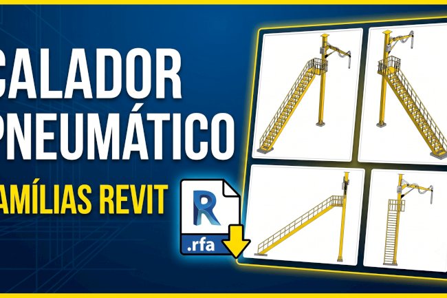 Calador pneumatico familias revit download