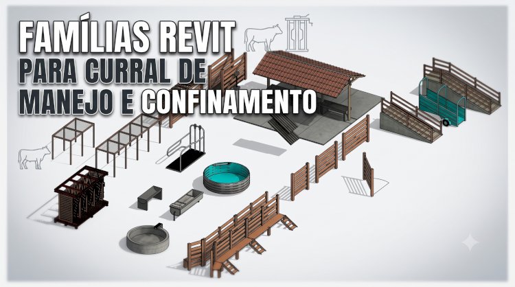 Famílias Revit para Agropecuária