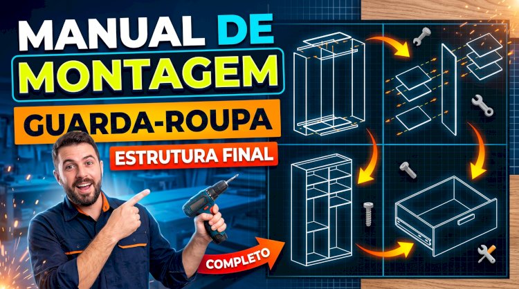 Manula de montagem guarda roupa 