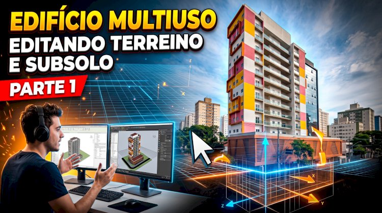 Edifício Multiuso Híbrido: conceito, arquitetura e desenvolvimento do projeto completo